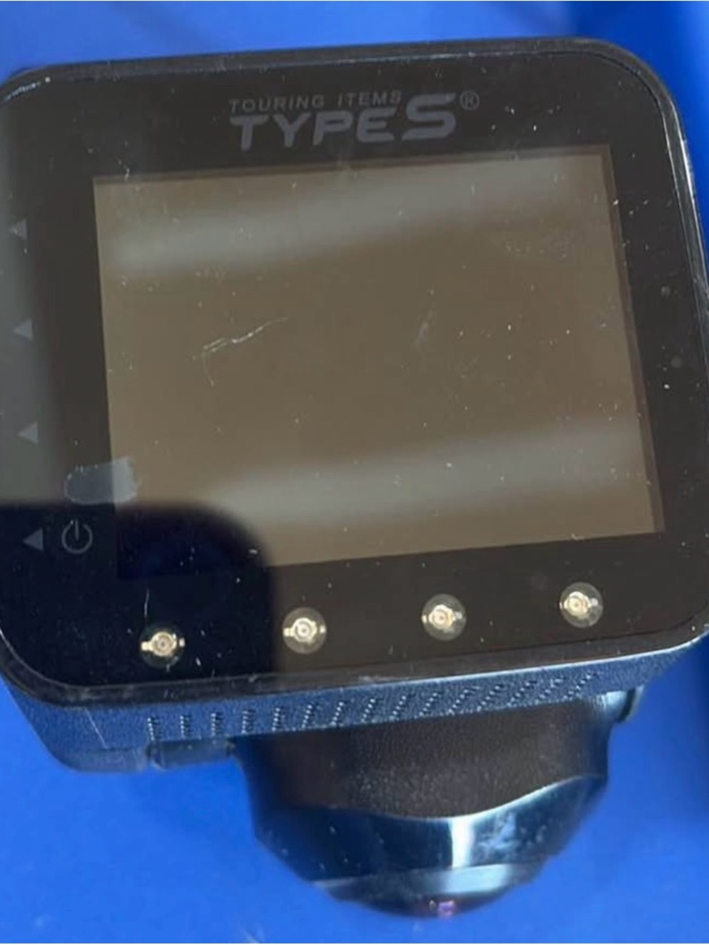 Type S Black Car Dash Camera with LCD Screen